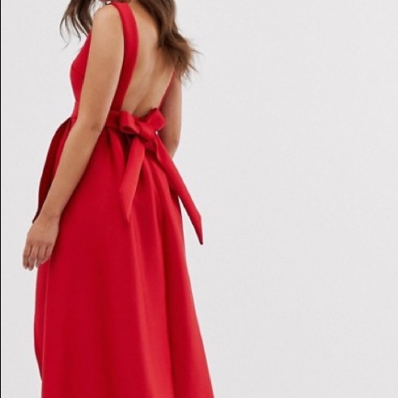 asos true violet dress